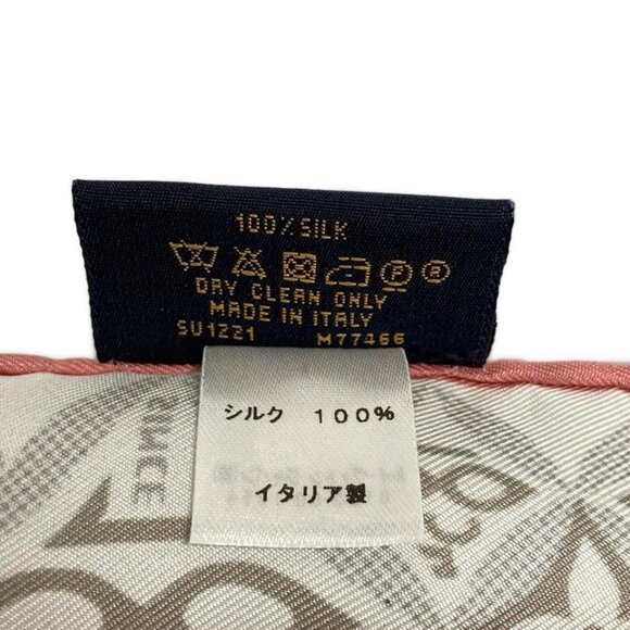 LOUIS VUITTON White Pink Multi Scarf 244-061325 - Picture 5 of 5